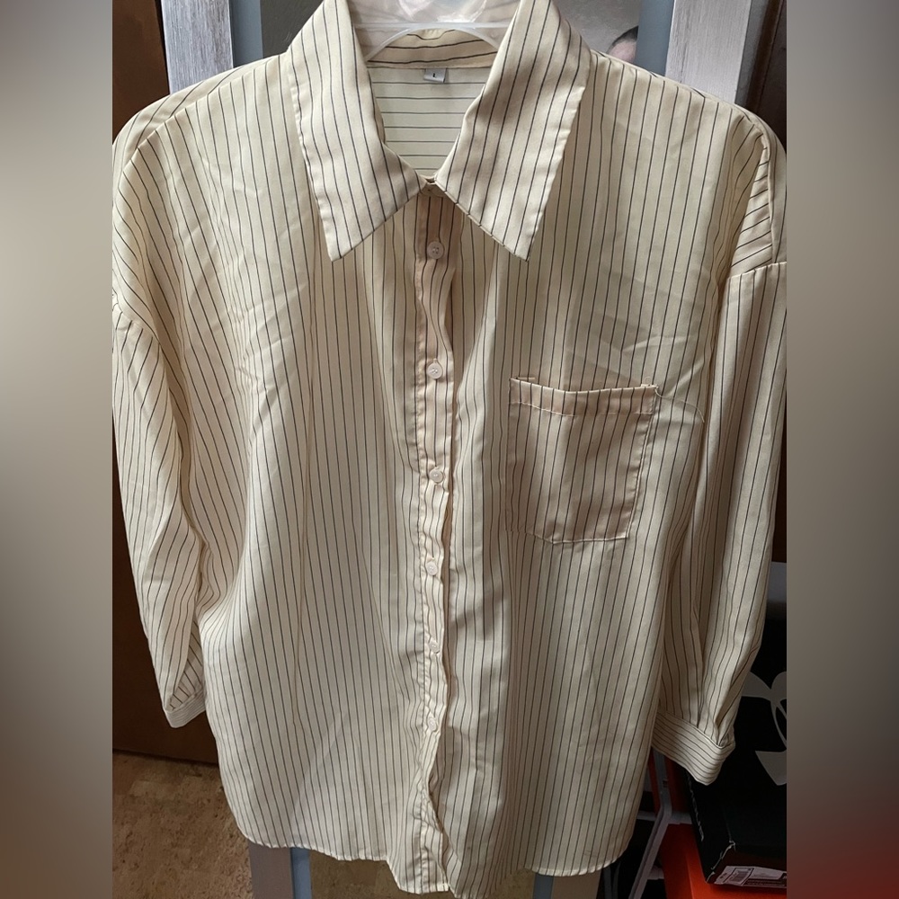 Pretty & Soft Oversized Button Down - Picture 10 of 12